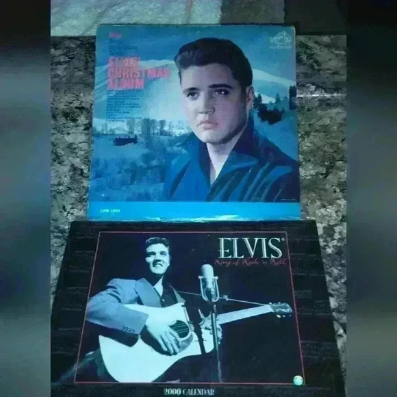 Elvis Presley memorabilia. Everest Presley year 2000 calendar and Elvis Presley - Picture 1 of 4